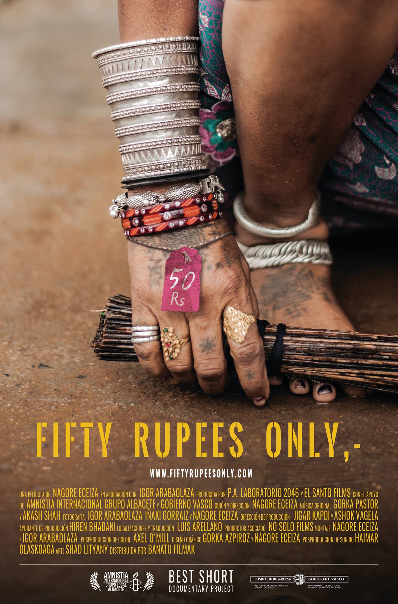 Fifty Rupees Only